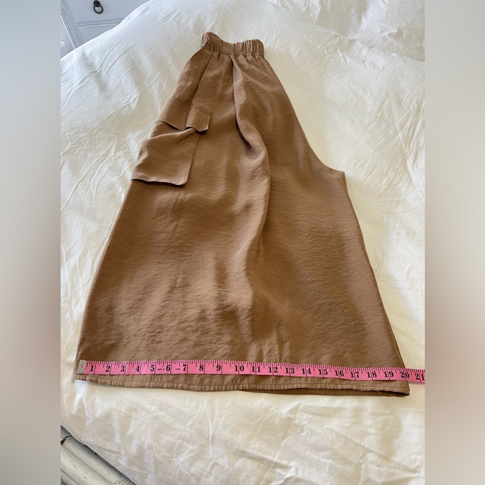Wide Leg Brown Pants - Picture 9 of 12